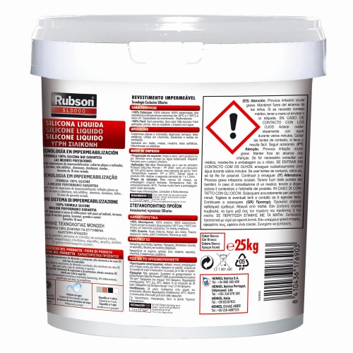 Silicona Líquida AquaBlock  25Kg Blanca
